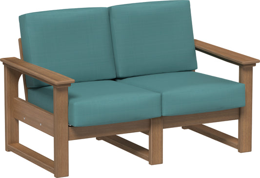 LuxCraft Recycled Plastic Lanai Deep Seating Loveseat - LEAD TIME TO SHIP 3 TO 4 WEEKS