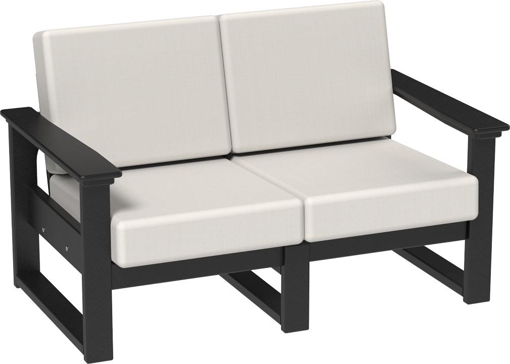 LuxCraft Recycled Plastic Lanai Deep Seating Loveseat - LEAD TIME TO SHIP 3 TO 4 WEEKS