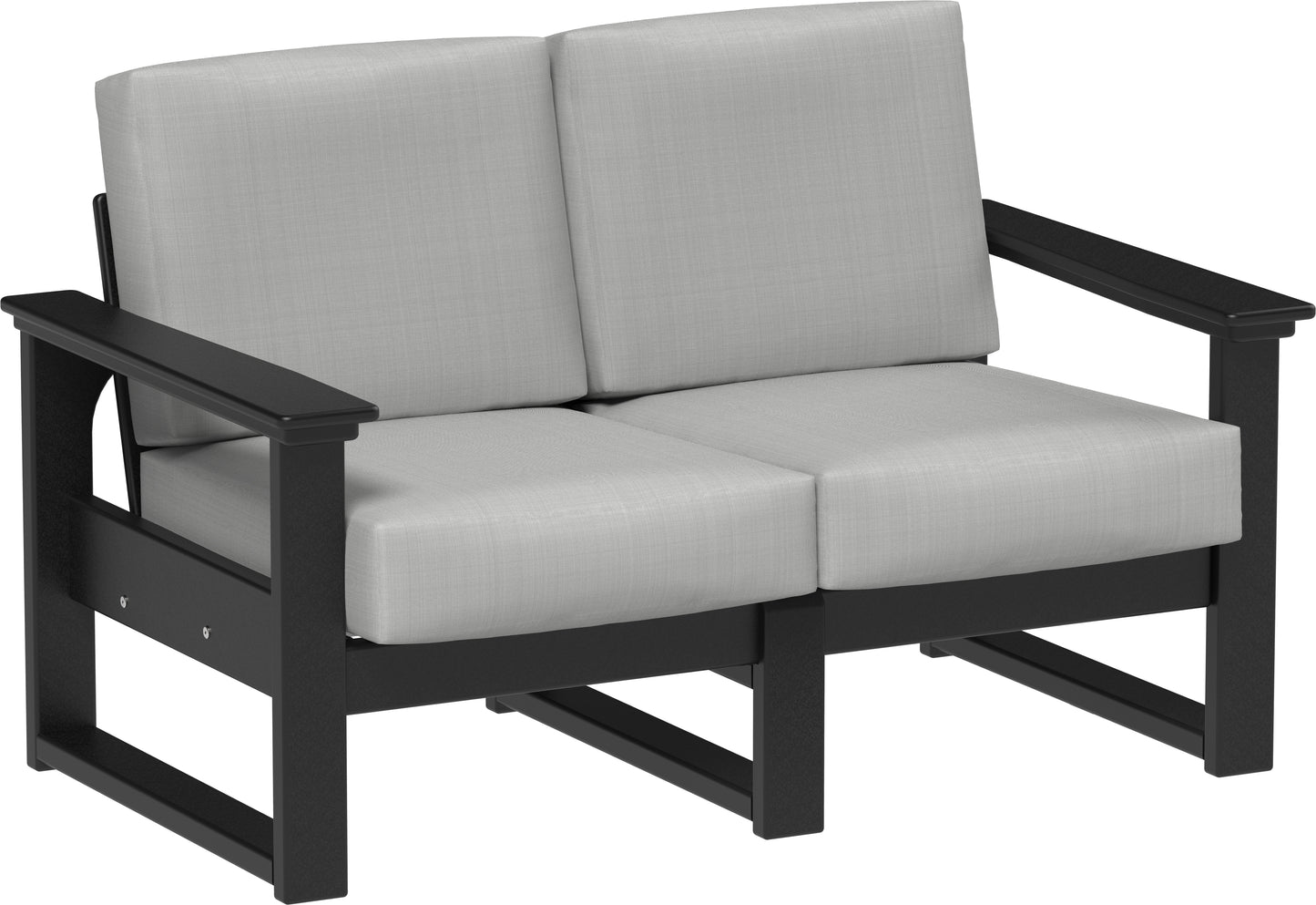 LuxCraft Recycled Plastic Lanai Deep Seating Loveseat - LEAD TIME TO SHIP 3 TO 4 WEEKS