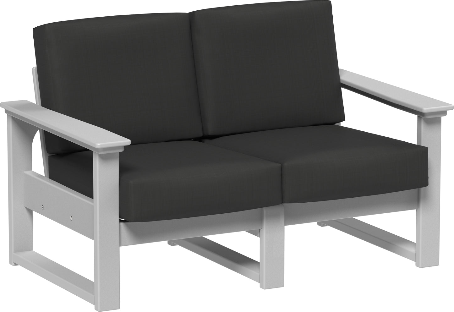 LuxCraft Recycled Plastic Lanai Deep Seating Loveseat - LEAD TIME TO SHIP 3 TO 4 WEEKS