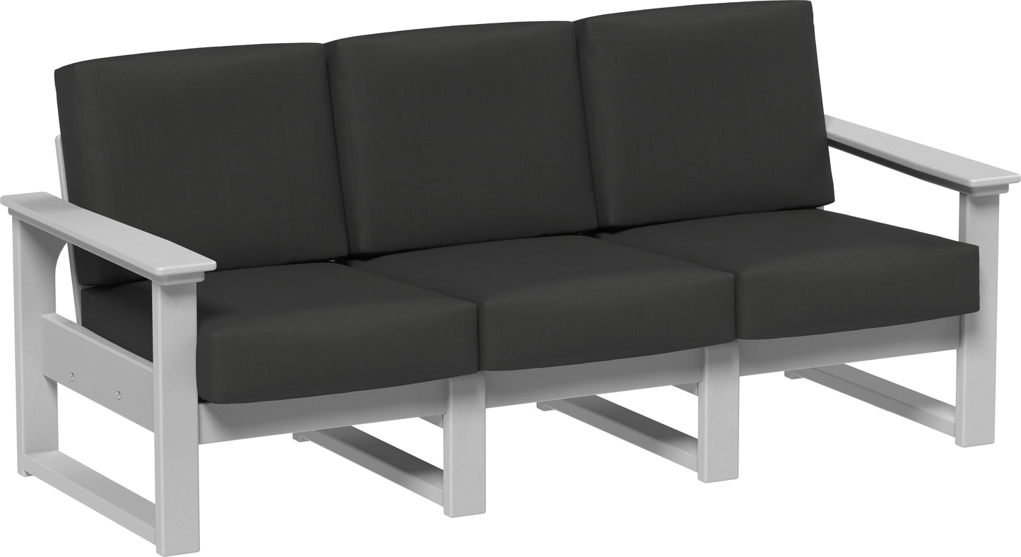 LuxCraft Recycled Plastic Lanai Deep Seating Sofa - LEAD TIME TO SHIP 3 TO 4 WEEKS