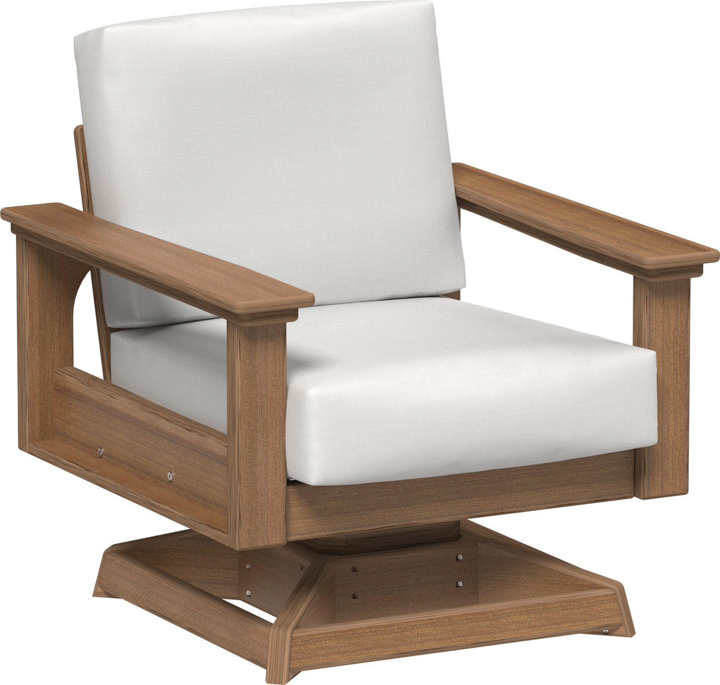 LuxCraft Recycled PlasticLanai Deep Seating  Swivel Rocker - LEAD TIME TO SHIP 3 TO 4 WEEKS