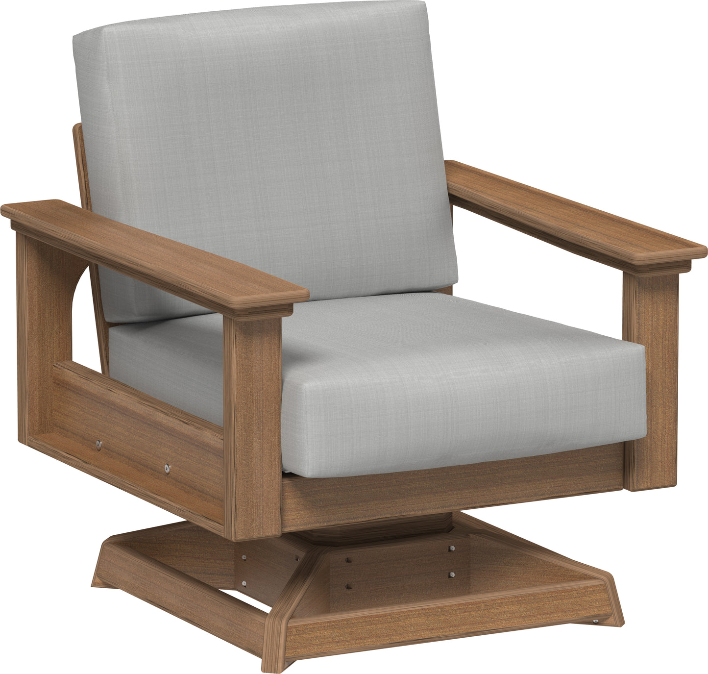 LuxCraft Recycled PlasticLanai Deep Seating  Swivel Rocker - LEAD TIME TO SHIP 3 TO 4 WEEKS