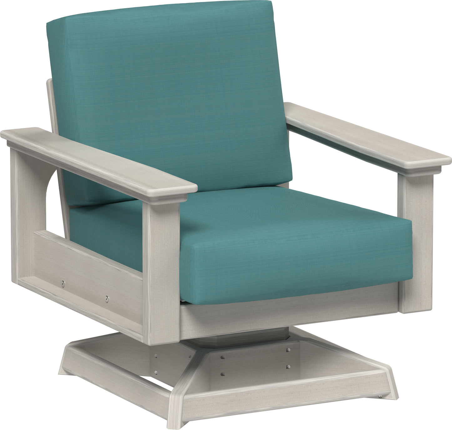 LuxCraft Recycled PlasticLanai Deep Seating  Swivel Rocker - LEAD TIME TO SHIP 3 TO 4 WEEKS