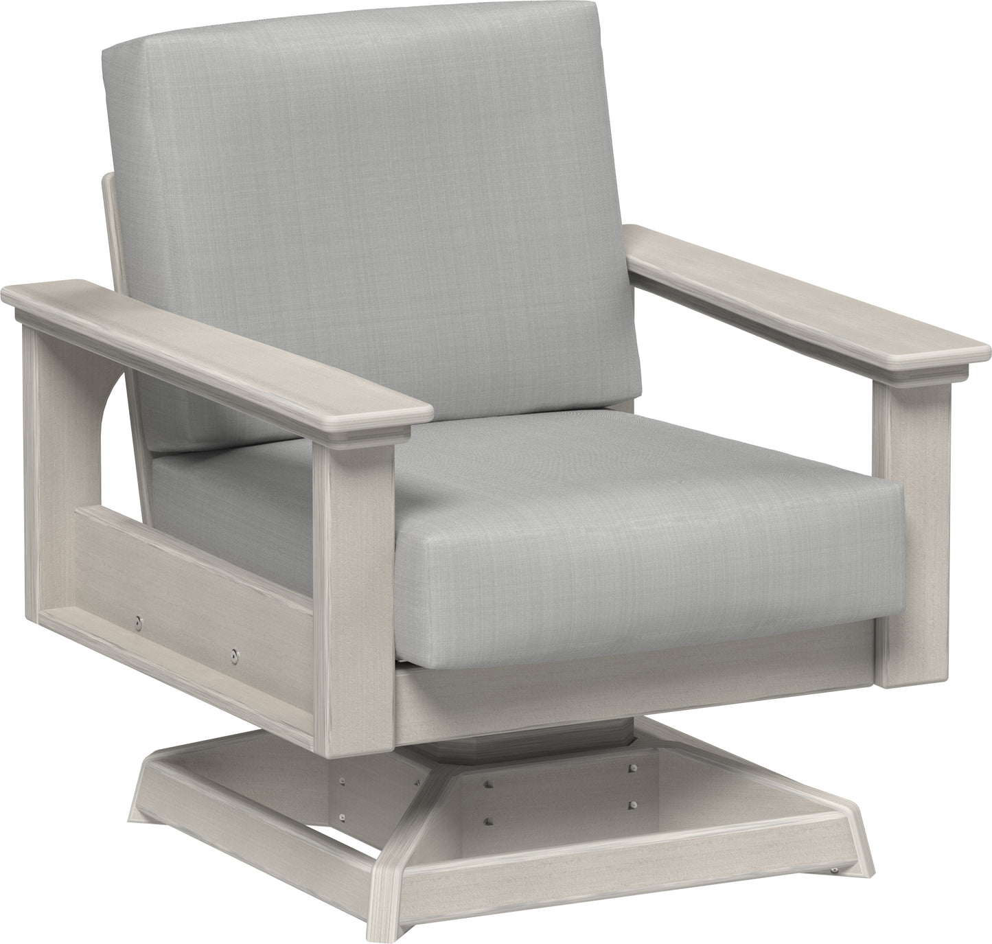LuxCraft Recycled PlasticLanai Deep Seating  Swivel Rocker - LEAD TIME TO SHIP 3 TO 4 WEEKS