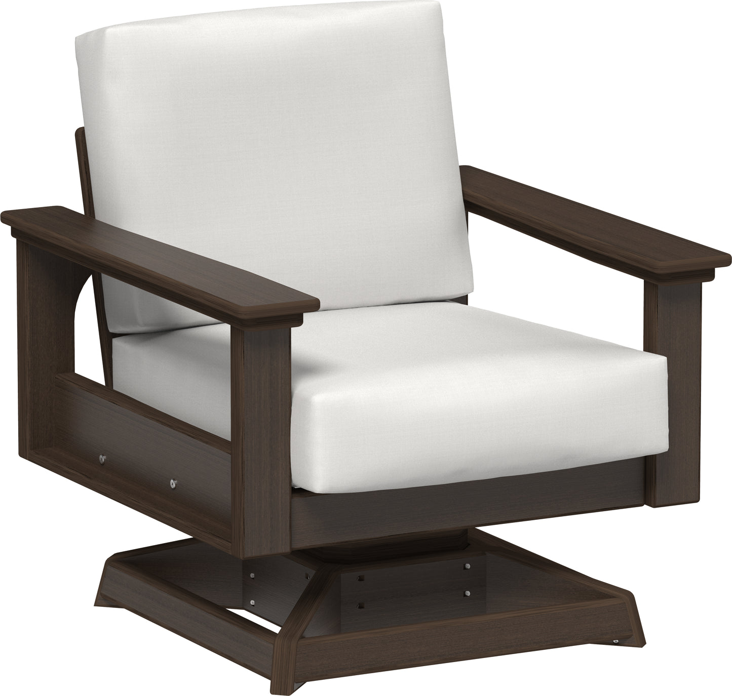 LuxCraft Recycled PlasticLanai Deep Seating  Swivel Rocker - LEAD TIME TO SHIP 3 TO 4 WEEKS