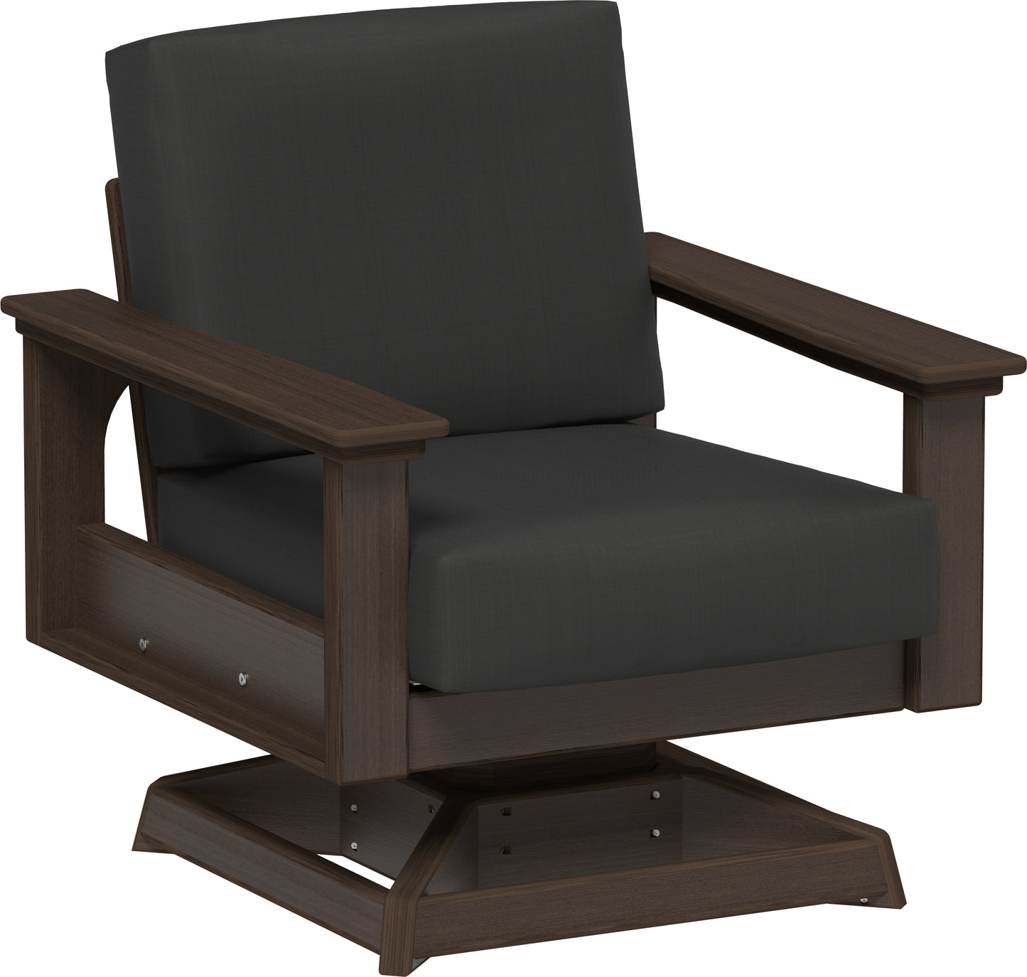 LuxCraft Recycled PlasticLanai Deep Seating  Swivel Rocker - LEAD TIME TO SHIP 3 TO 4 WEEKS