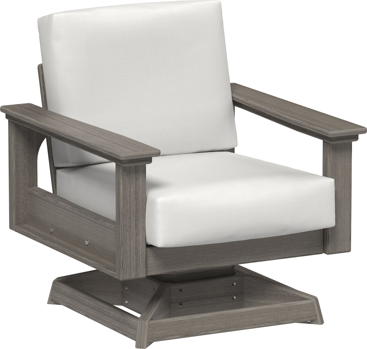 LuxCraft Recycled PlasticLanai Deep Seating  Swivel Rocker - LEAD TIME TO SHIP 3 TO 4 WEEKS