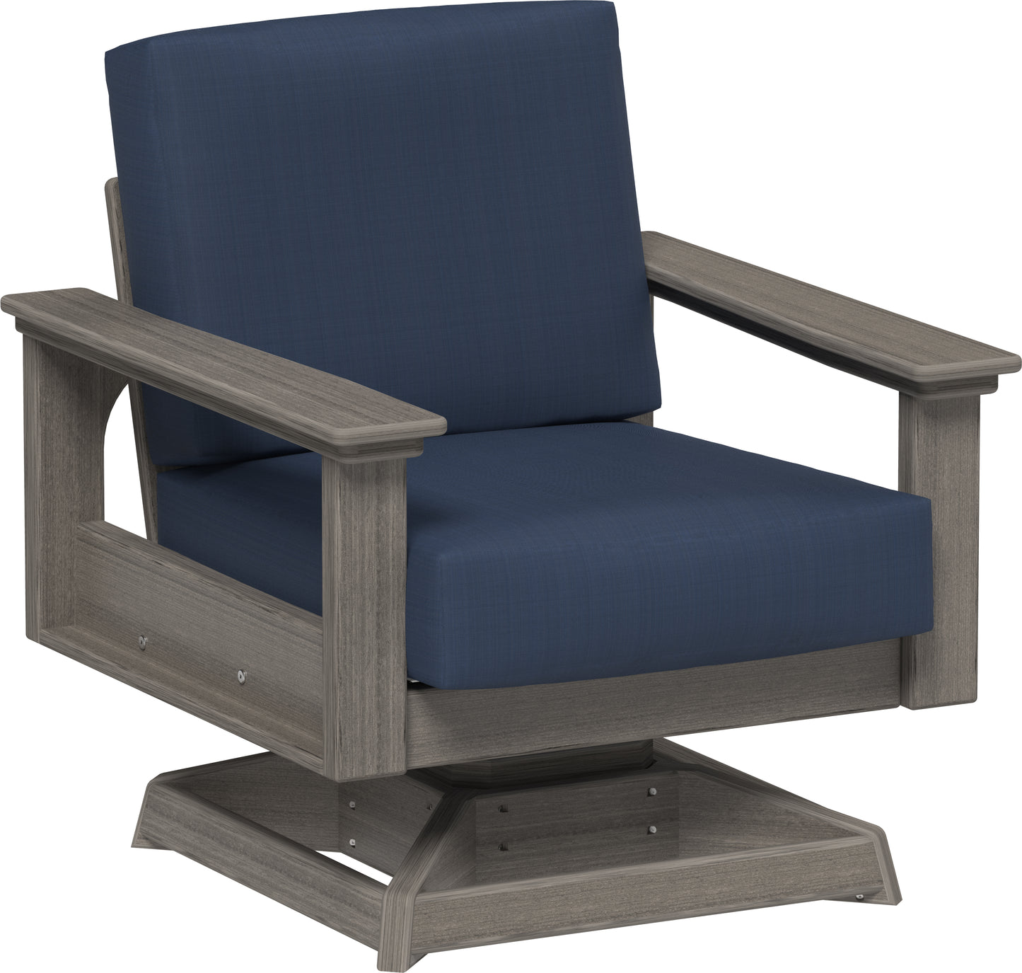 LuxCraft Recycled PlasticLanai Deep Seating  Swivel Rocker - LEAD TIME TO SHIP 3 TO 4 WEEKS