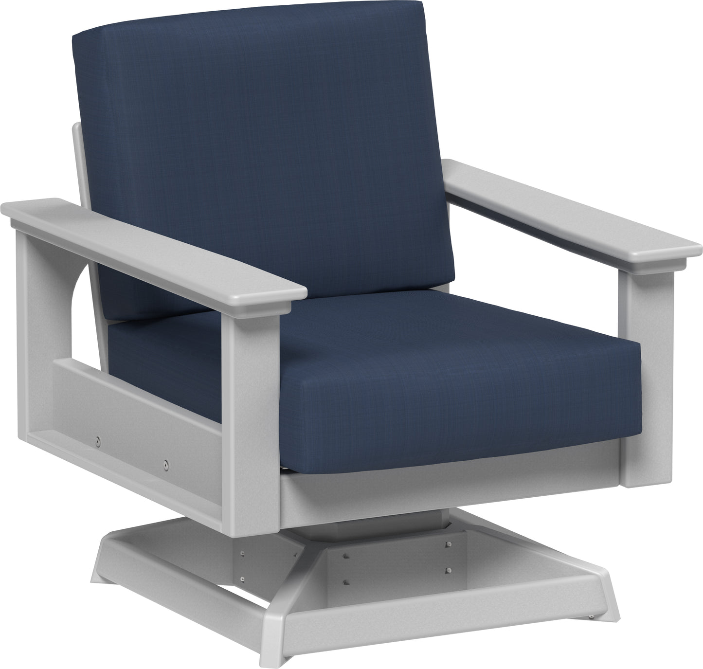 LuxCraft Recycled PlasticLanai Deep Seating  Swivel Rocker - LEAD TIME TO SHIP 3 TO 4 WEEKS