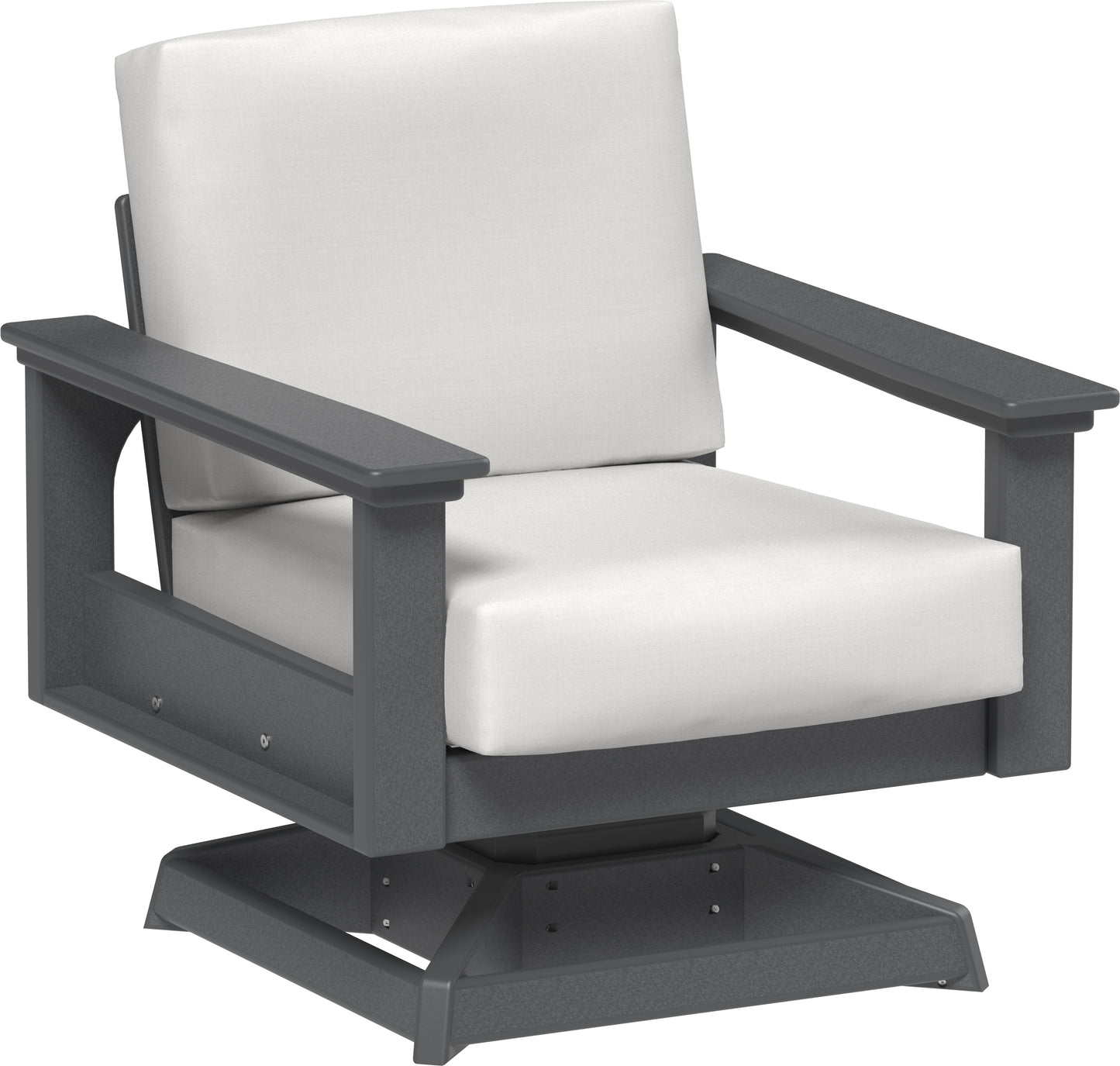 LuxCraft Recycled PlasticLanai Deep Seating  Swivel Rocker - LEAD TIME TO SHIP 3 TO 4 WEEKS