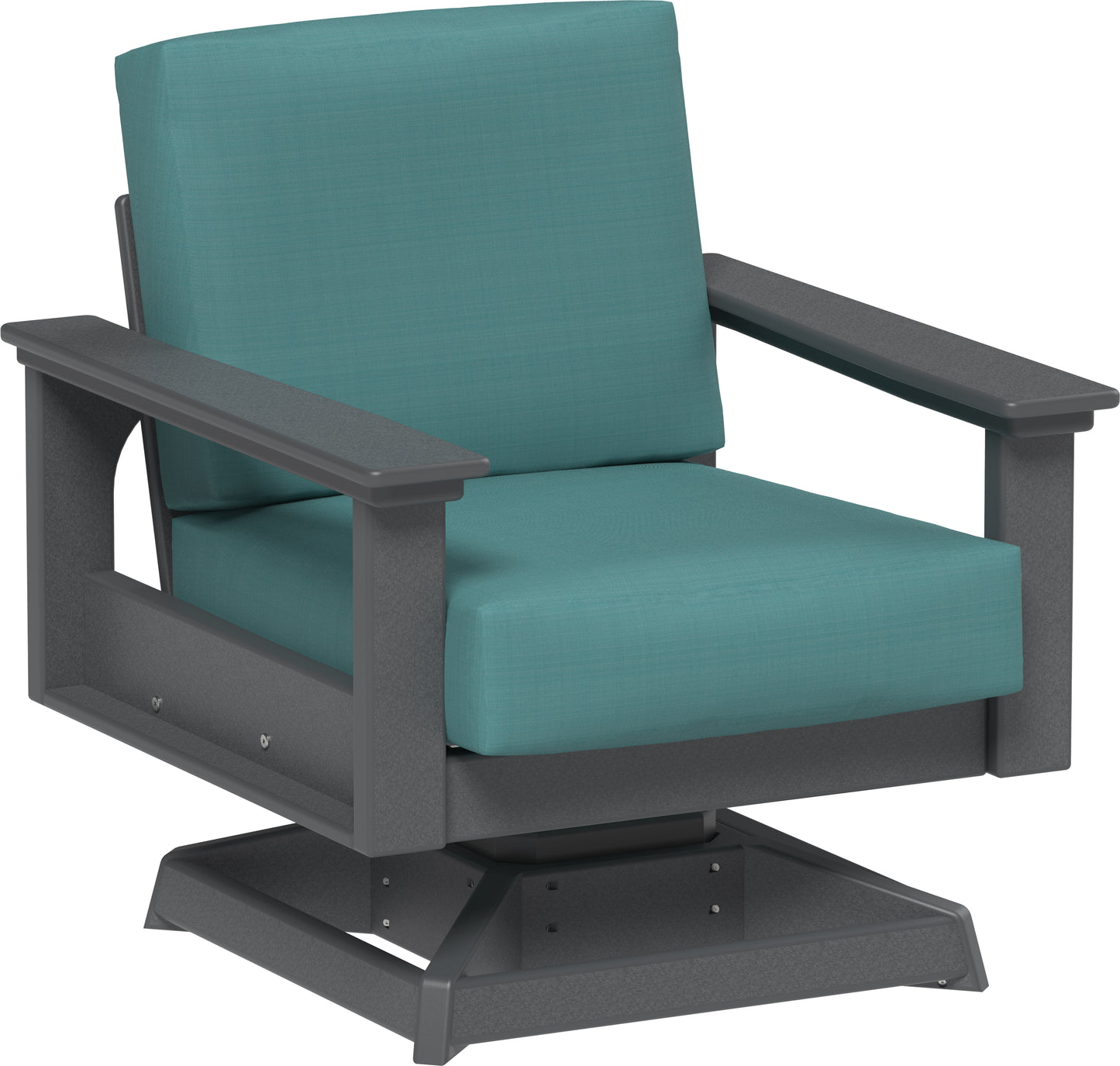 LuxCraft Recycled PlasticLanai Deep Seating  Swivel Rocker - LEAD TIME TO SHIP 3 TO 4 WEEKS