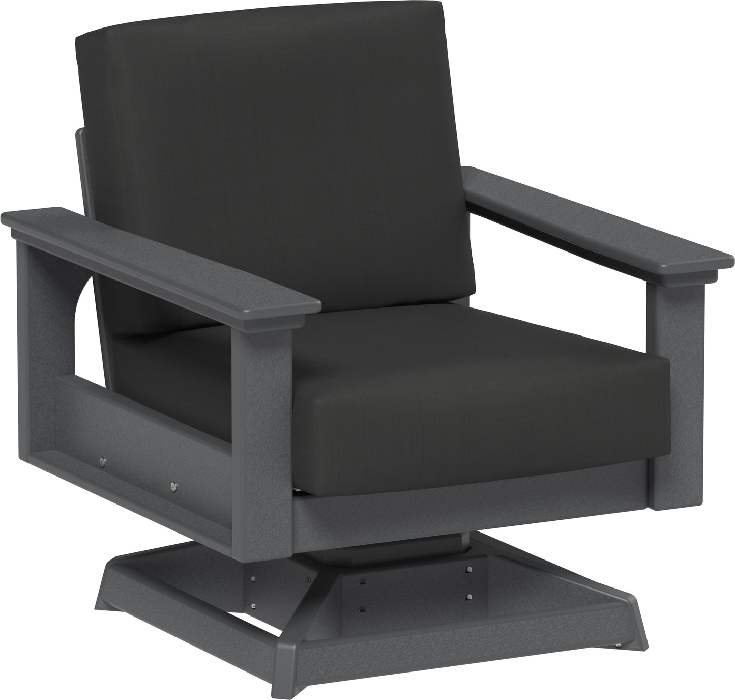 LuxCraft Recycled PlasticLanai Deep Seating  Swivel Rocker - LEAD TIME TO SHIP 3 TO 4 WEEKS