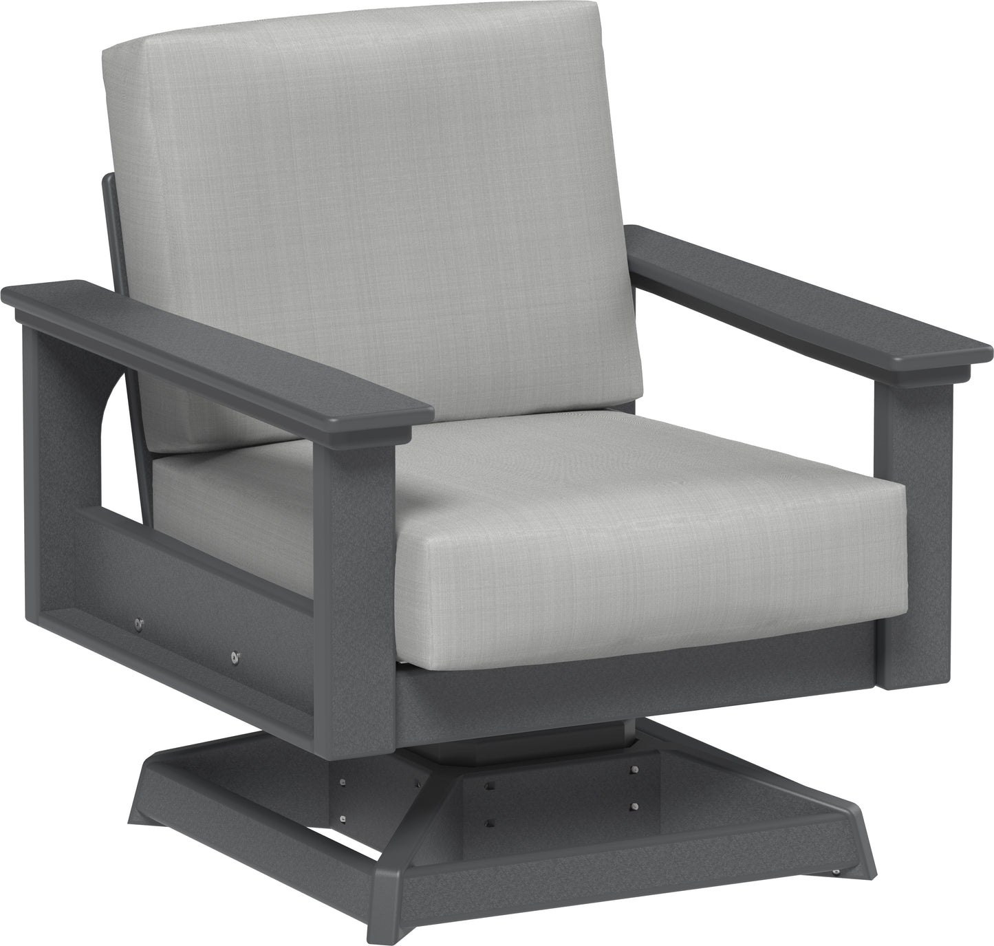 LuxCraft Recycled PlasticLanai Deep Seating  Swivel Rocker - LEAD TIME TO SHIP 3 TO 4 WEEKS