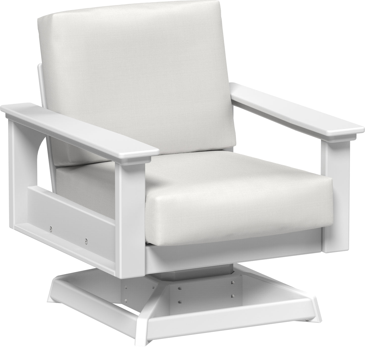 LuxCraft Recycled PlasticLanai Deep Seating  Swivel Rocker - LEAD TIME TO SHIP 3 TO 4 WEEKS