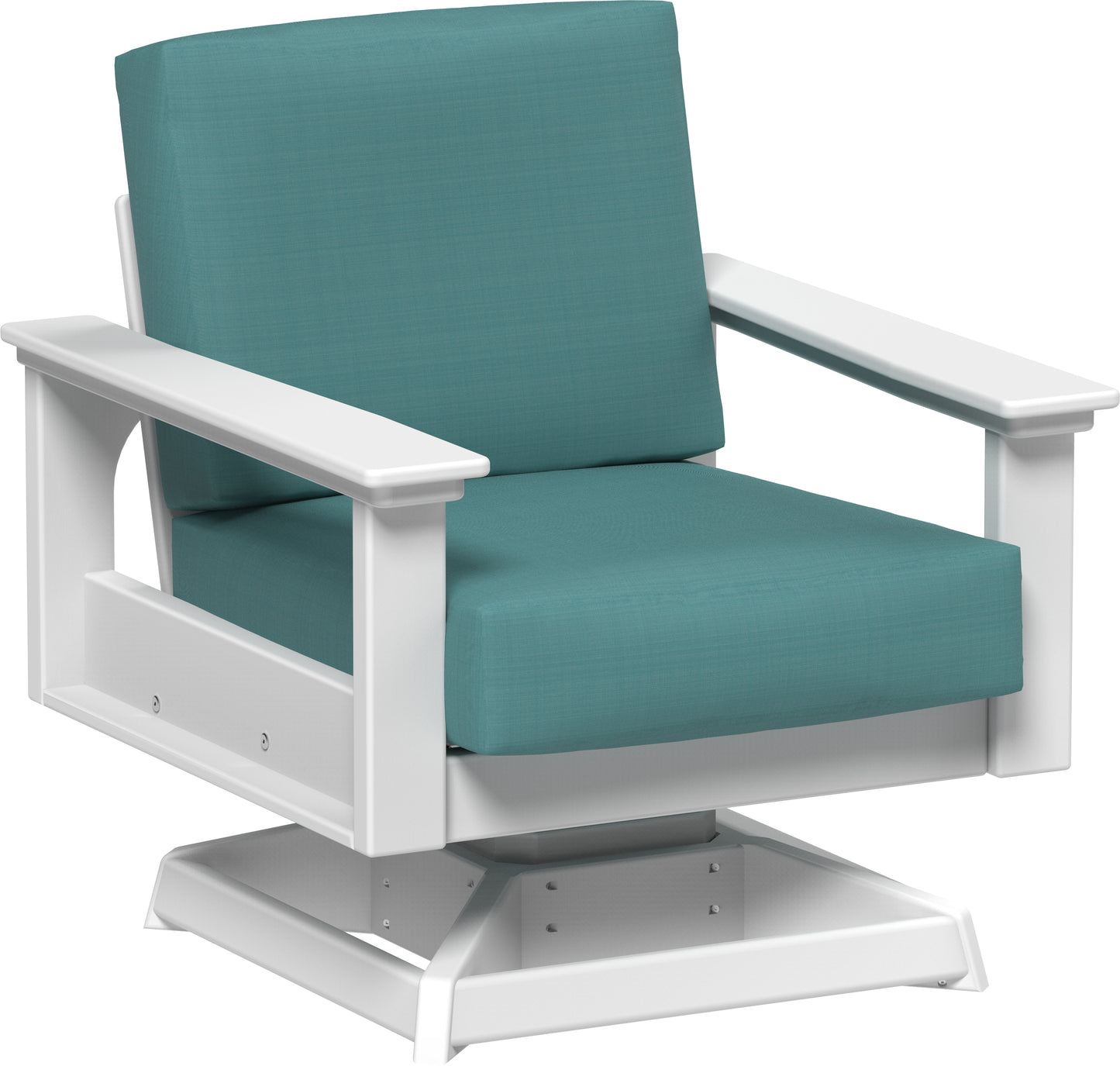 LuxCraft Recycled PlasticLanai Deep Seating  Swivel Rocker - LEAD TIME TO SHIP 3 TO 4 WEEKS