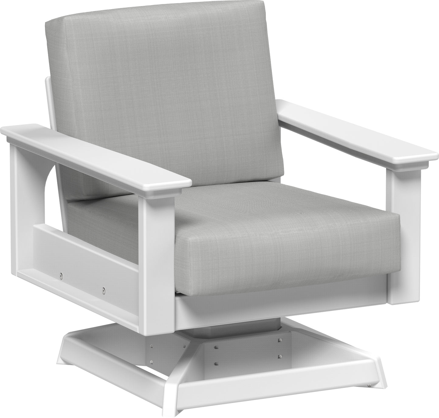 LuxCraft Recycled PlasticLanai Deep Seating  Swivel Rocker - LEAD TIME TO SHIP 3 TO 4 WEEKS