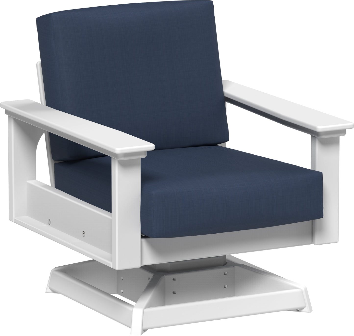 LuxCraft Recycled PlasticLanai Deep Seating  Swivel Rocker - LEAD TIME TO SHIP 3 TO 4 WEEKS