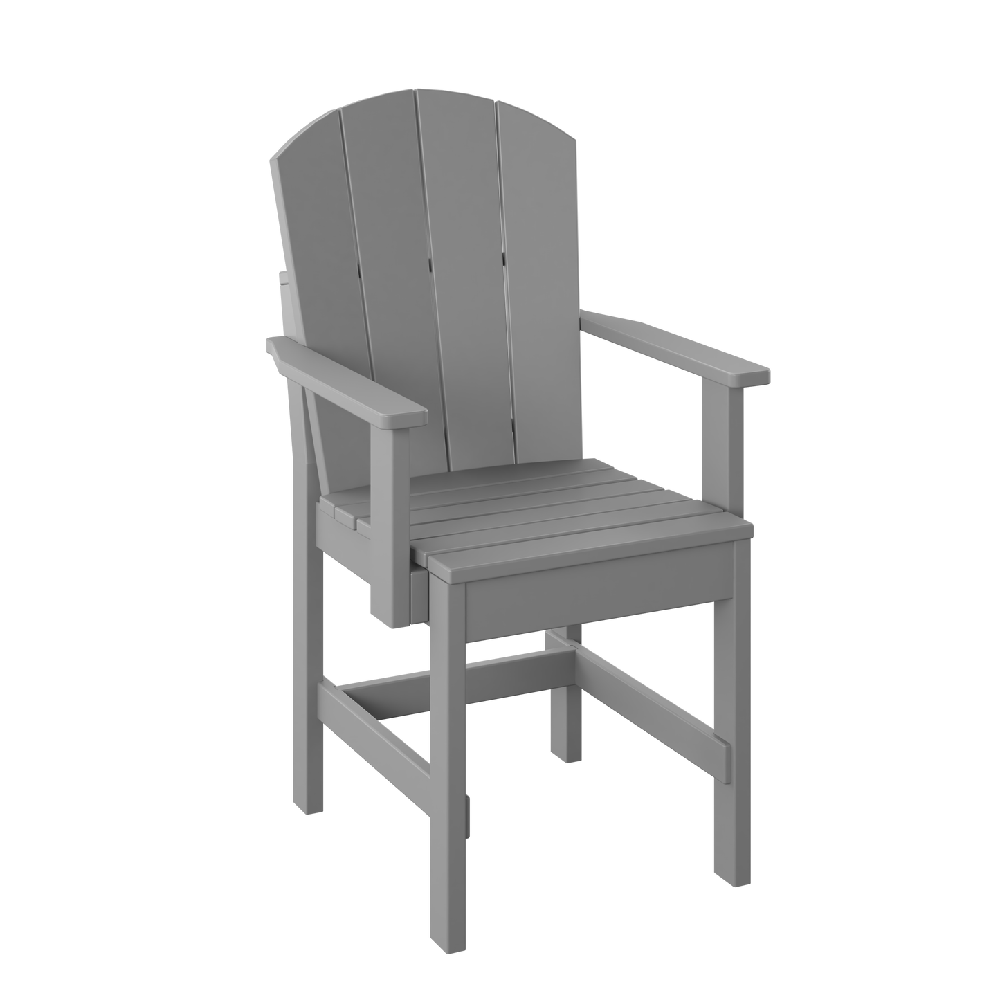 Polybird P8-R Fanback Dining Chair (DINING HEIGHT) - LEAD TIME TO SHIP 5 BUSINESS DAYS OR LESS