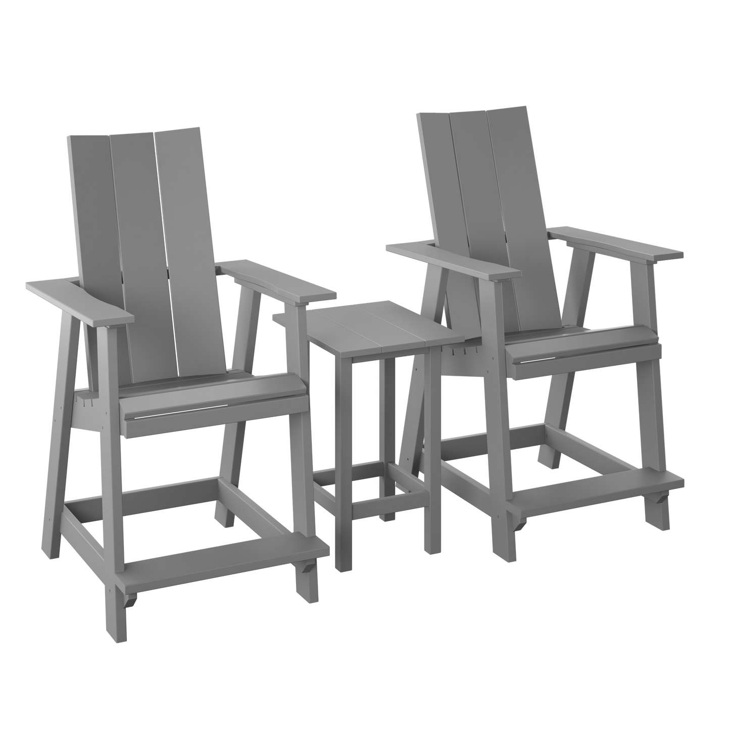 Polybird P67 Modern Balcony Set (COUNTER HEIGHT) - LEAD TIME TO SHIP 7 BUSINESS DAYS OR LESS