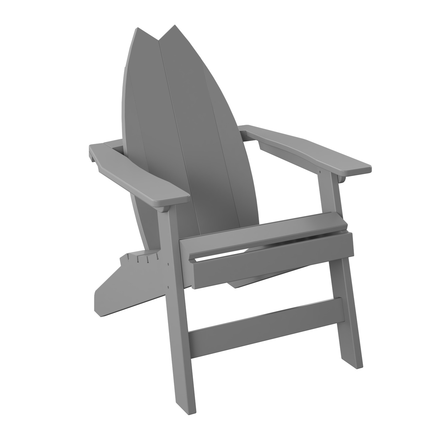 Polybird P80 Surfboard-Tail Adirondack Chair - LEAD TIME TO SHIP 5 BUSINESS DAYS OR LESS