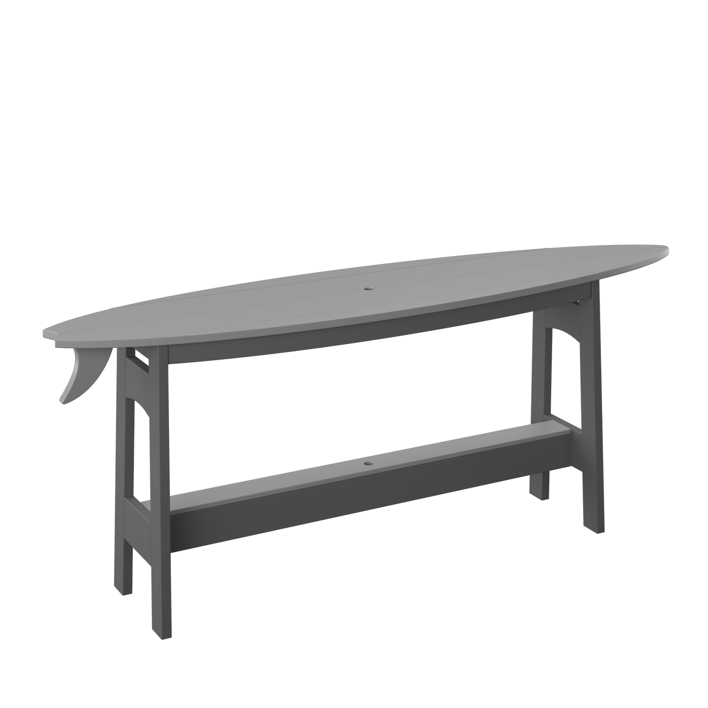 Polybird P88-R Surfboard 72" Dining Table (DINING HEIGHT) - LEAD TIME TO SHIP 5 BUSINESS DAYS OR LESS