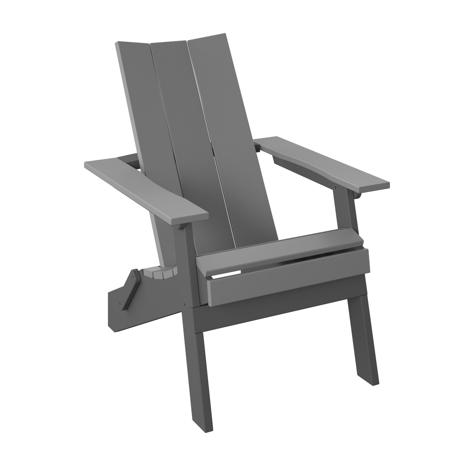 Polybird P61 Modern Folding Adirondack Chair - LEAD TIME TO SHIP 5 BUSINESS DAYS OR LESS