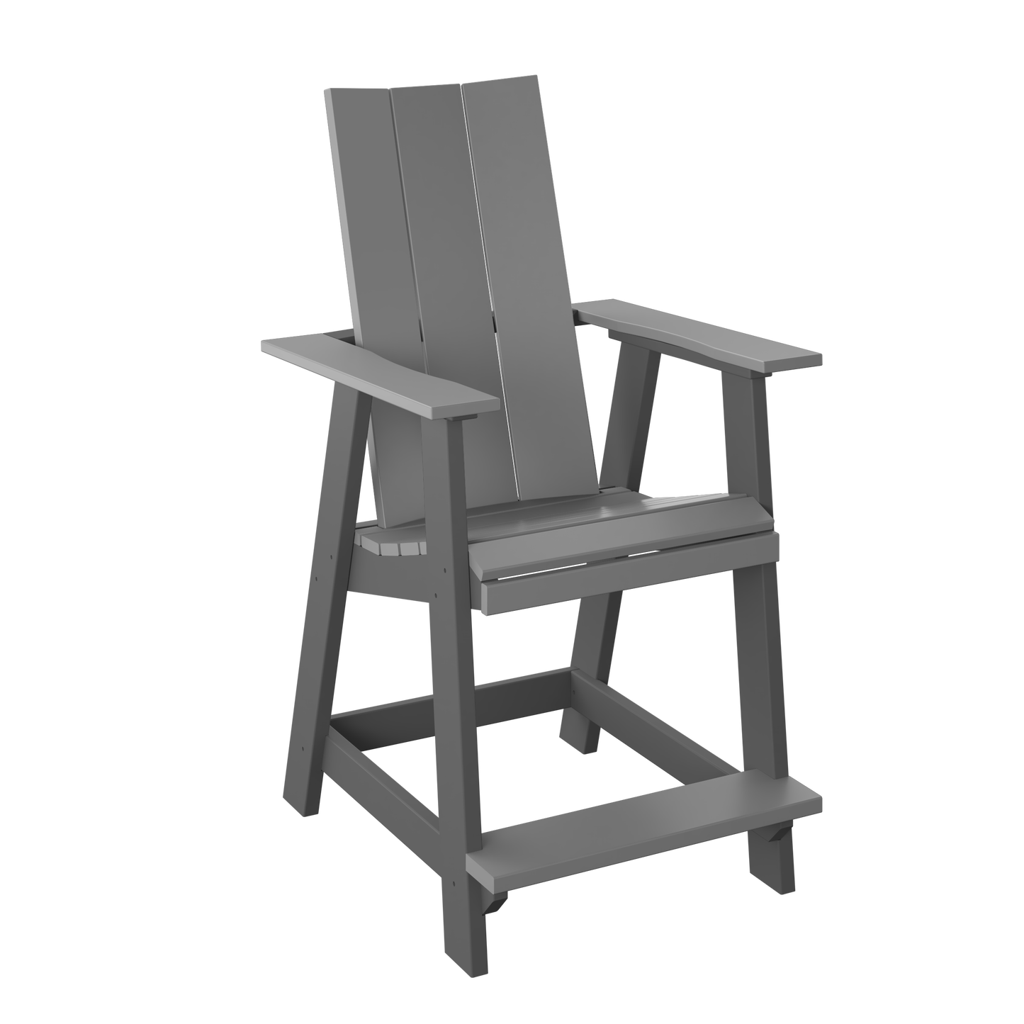 Polybird P64 Modern Balcony Counter Chair (COUNTER HEIGHT) - LEAD TIME TO SHIP 5 BUSINESS DAYS OR LESS
