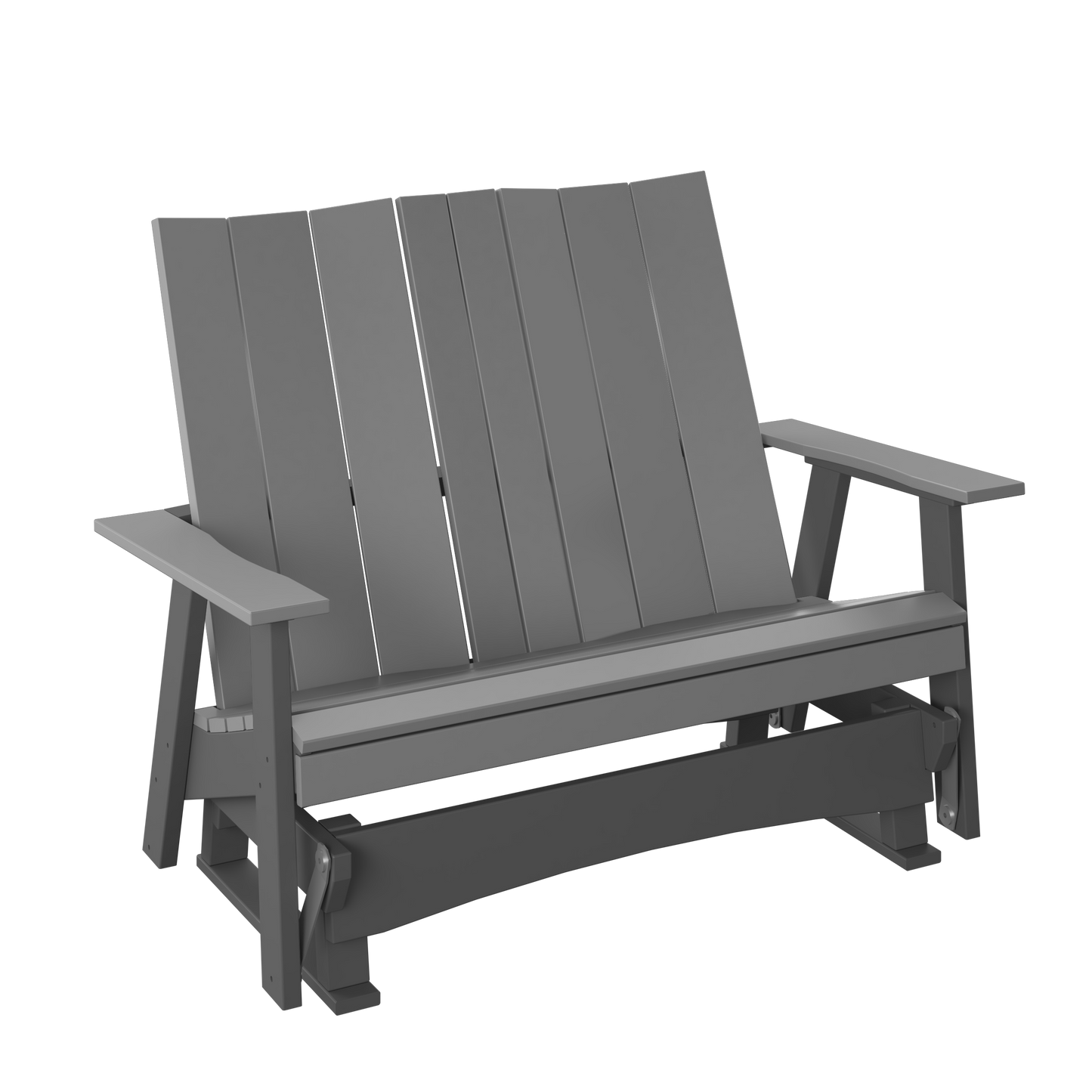 Polybird P63 Modern 4' Glider Bench - LEAD TIME TO SHIP 5 BUSINESS DAYS OR LESS