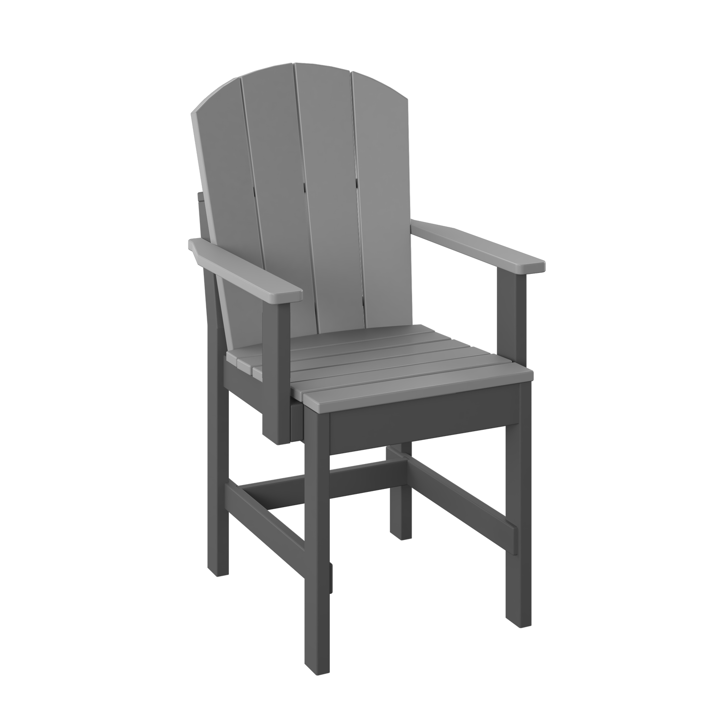Polybird P8-R Fanback Dining Chair (DINING HEIGHT) - LEAD TIME TO SHIP 5 BUSINESS DAYS OR LESS
