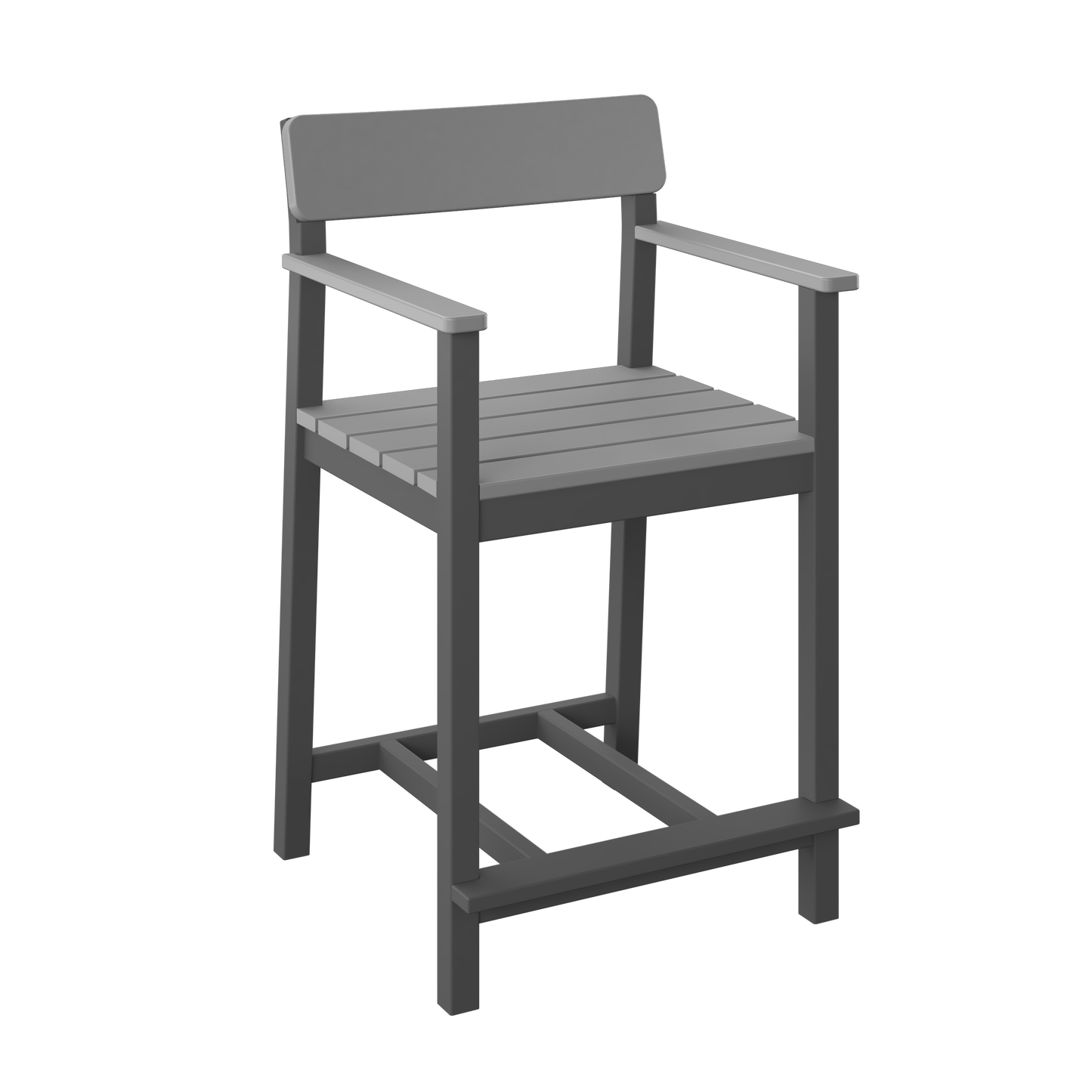 Polybird P95-C Club Dining Chair (COUNTER HEIGHT) - LEAD TIME TO SHIP 5 BUSINESS DAYS OR LESS