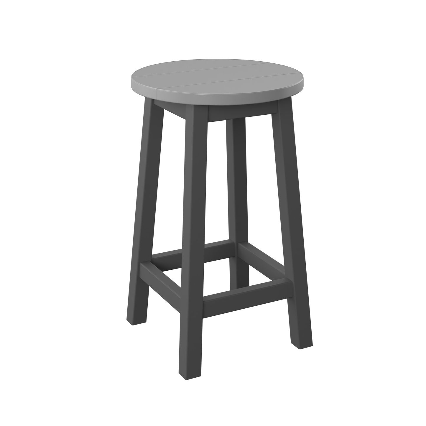 Polybird P94-C Round Bar Stool (COUNTER HEIGHT) - LEAD TIME TO SHIP 5 BUSINESS DAYS OR LESS