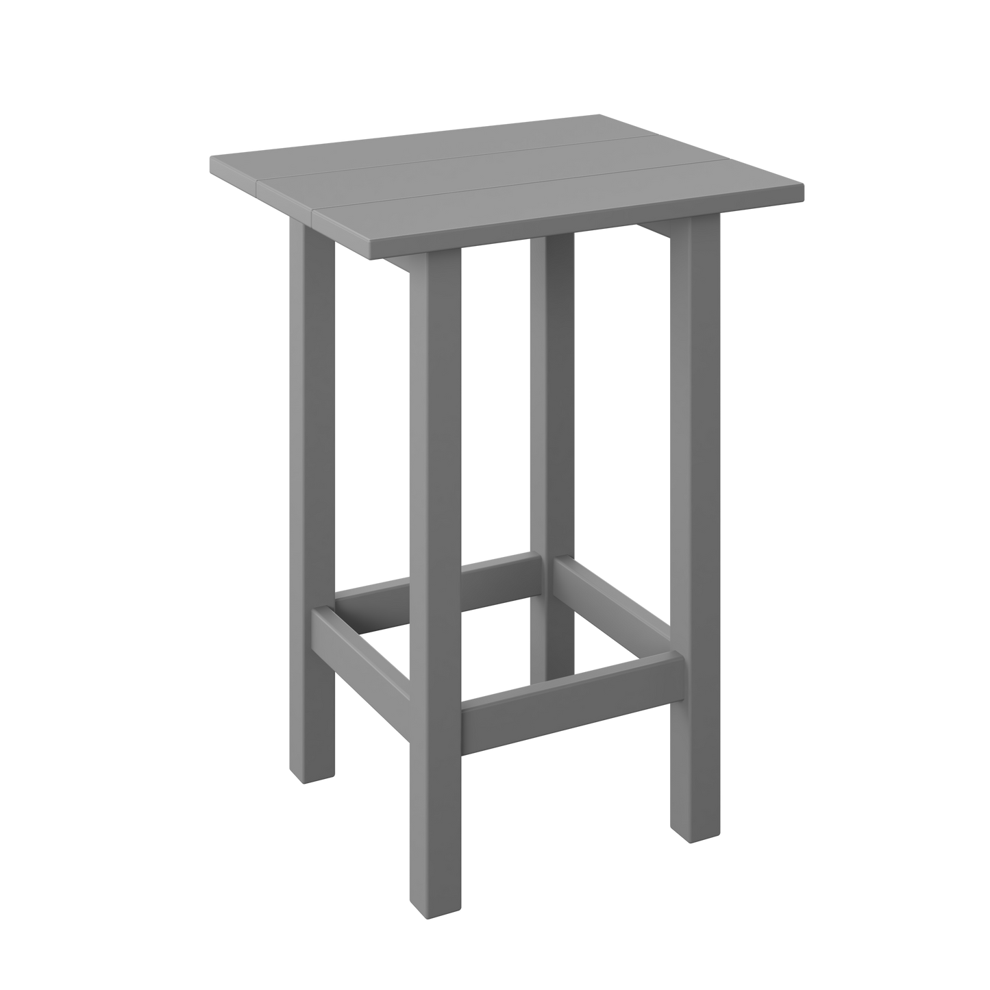 Polybird P65 Modern Balcony End Table (PAIRS WITH COUNTER HEIGHT CHAIRS) - LEAD TIME TO SHIP 7 BUSINESS DAYS OR LESS