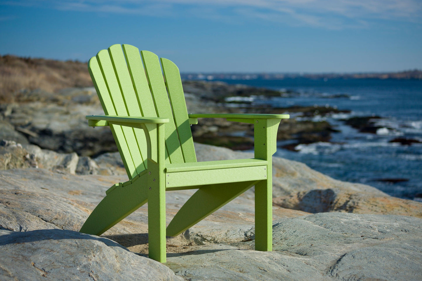 Seaside Casual Recycled Plastic Coastline Harbor View Adirondack - LEAD TIME TO SHIP 2 TO 4 WEEKS
