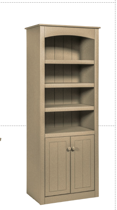 Leisure Lawns Amish Made Bookcase Model #136 - LEAD TIME TO SHIP 6 WEEKS OR LESS