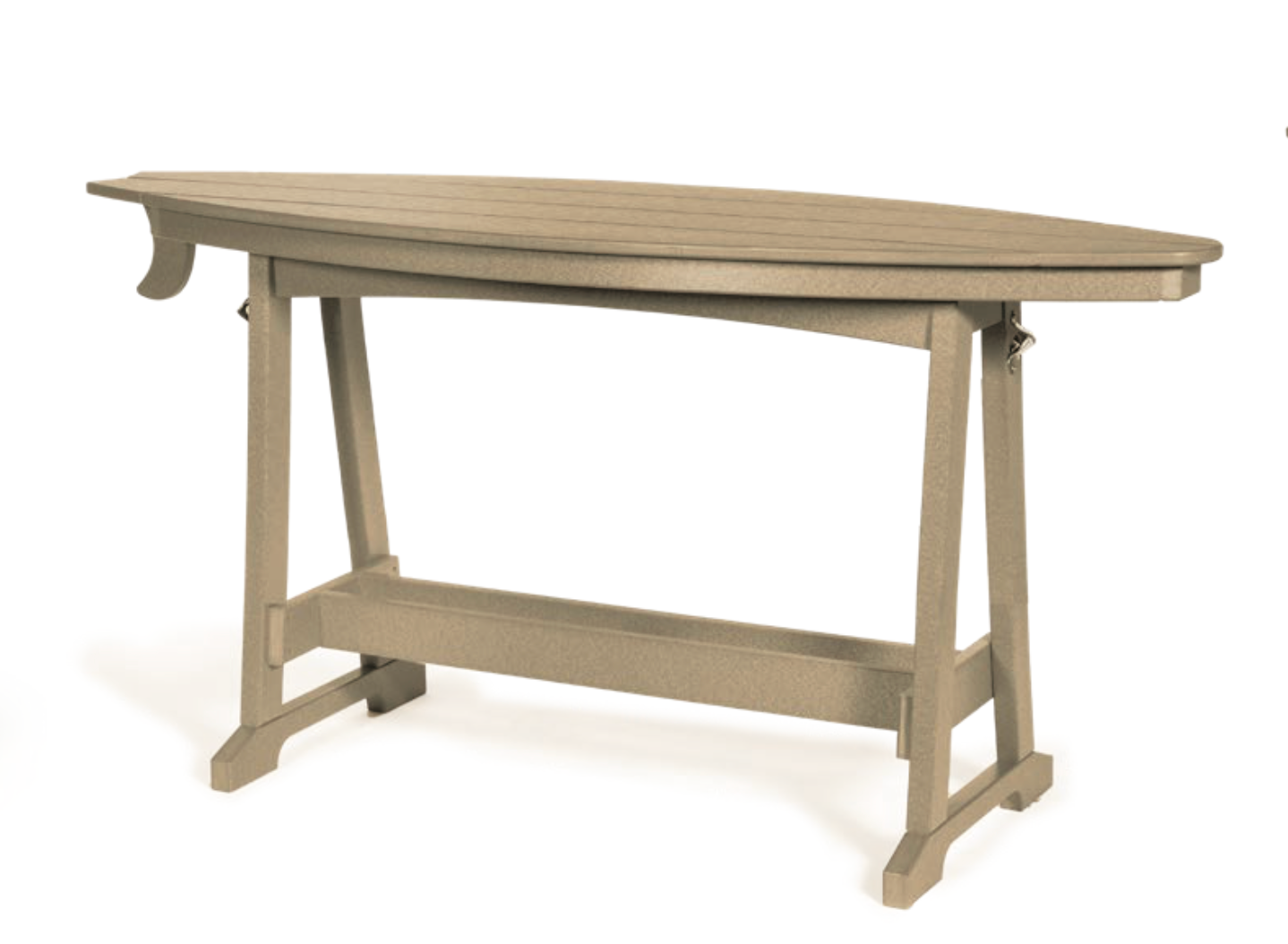 Leisure Lawns Amish Made Recycled Plastic Surf Table Model #727C (Counter Height) - LEAD TIME TO SHIP 4 WEEKS