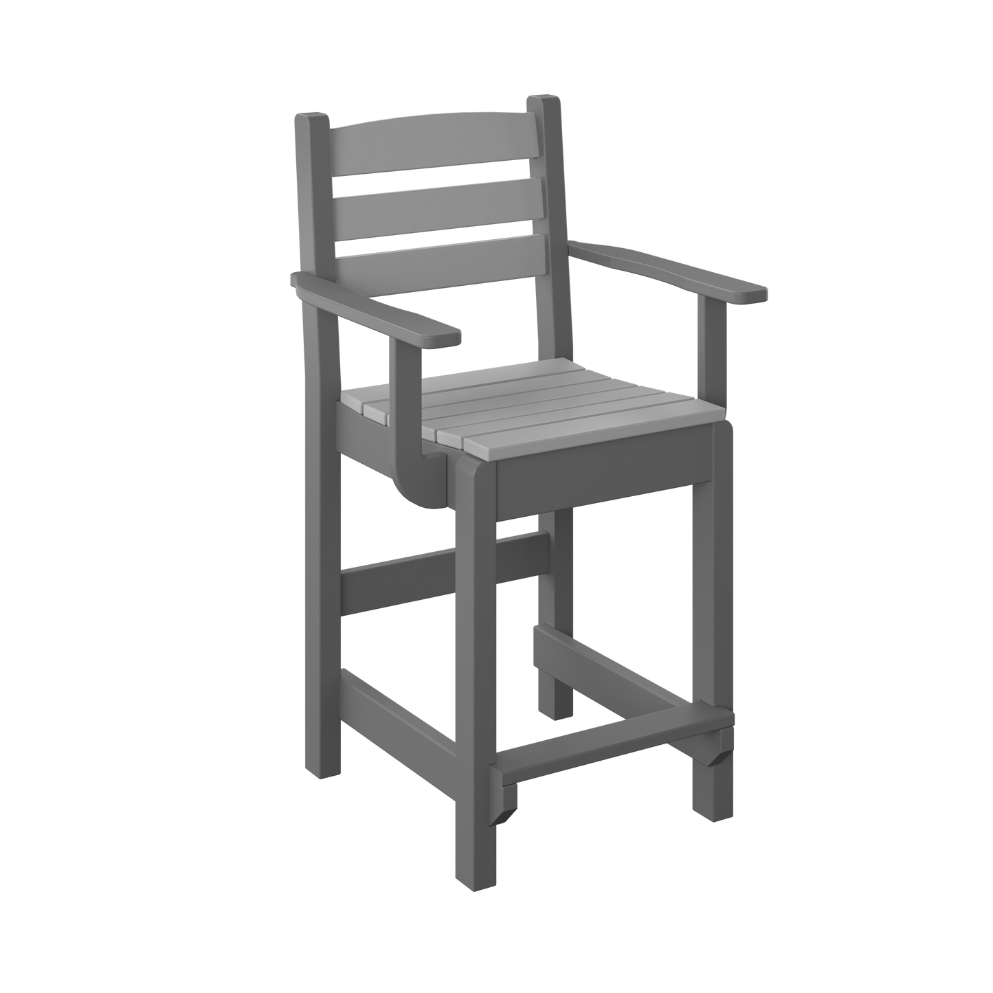 Polybird P11-C Captain Dining Chair (COUNTER HEIGHT)- LEAD TIME TO SHIP 5 BUSINESS DAYS OR LESS