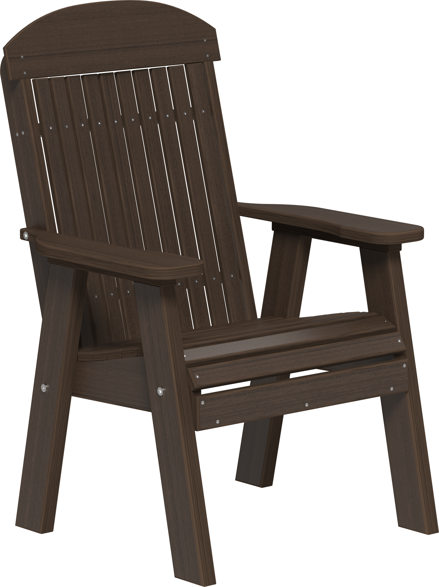 LuxCraft Classic Highback Recycled Plastic 2ft Chair  - LEAD TIME TO SHIP 7 BUSINESS DAYS OR LESS