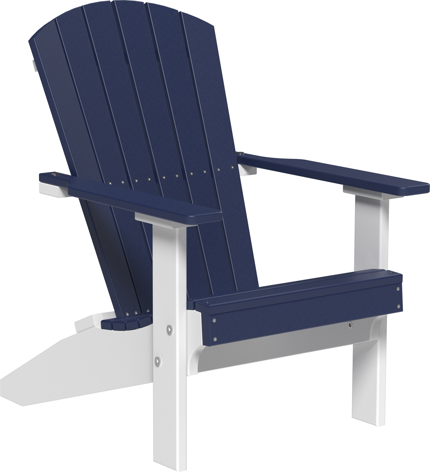 LuxCraft Recycled Plastic Lakeside Compact Portable Adirondack Chair  - LEAD TIME TO SHIP 7 BUSINESS DAYS OR LESS