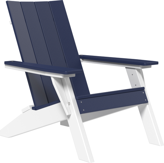 LuxCraft Recycled Plastic Urban Adirondack Chair  - LEAD TIME TO SHIP 7 BUSINESS DAYS OR LESS