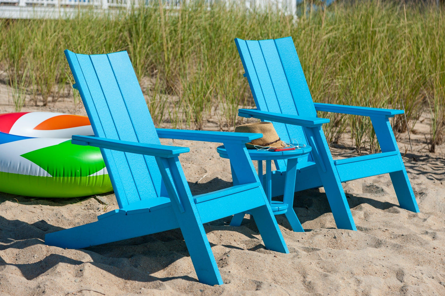 Seaside Casual Recycled Plastic MAD Side Table - LEAD TIME TO SHIP 2 TO 4 WEEKS