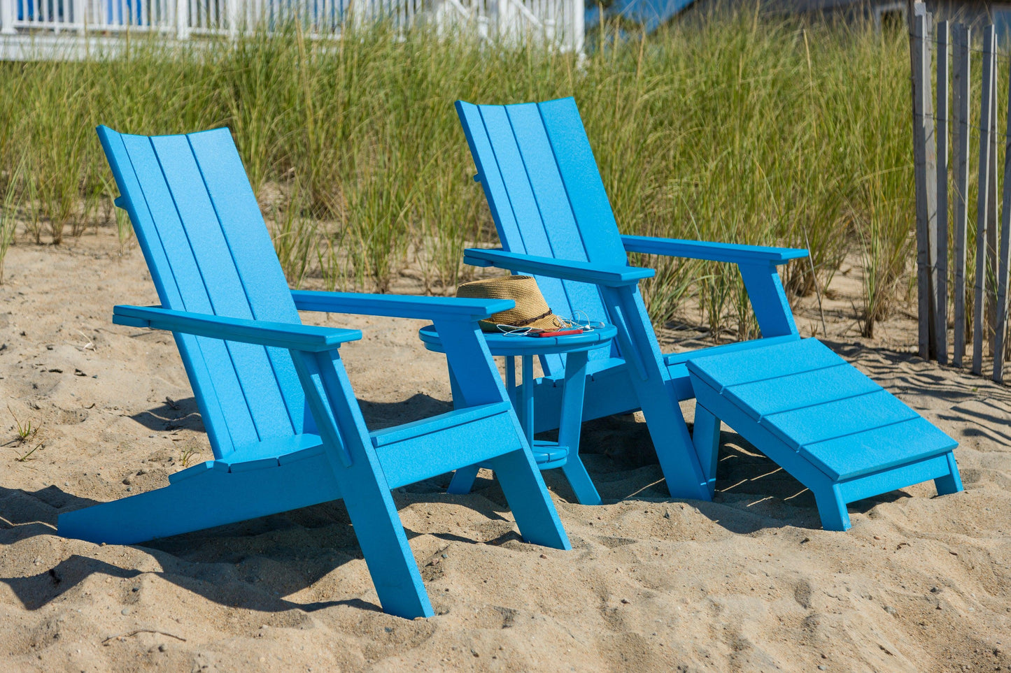 Seaside Casual Recycled Plastic MAD Side Table - LEAD TIME TO SHIP 2 TO 4 WEEKS