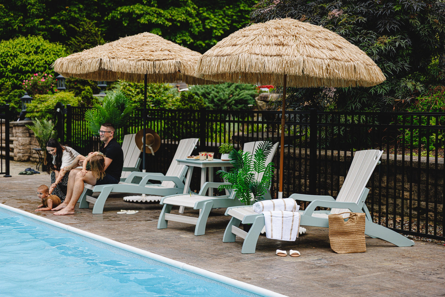 Beaver Dam Outdoor OceanWavz Chaise Lounge - LEAD TIME TO SHIP 6 WEEKS OR LESS