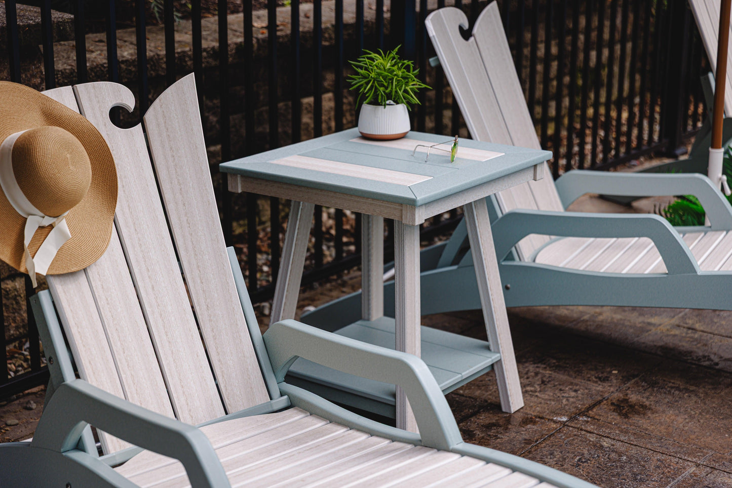 Beaver Dam Outdoor OceanWavz Chaise Lounge - LEAD TIME TO SHIP 6 WEEKS OR LESS