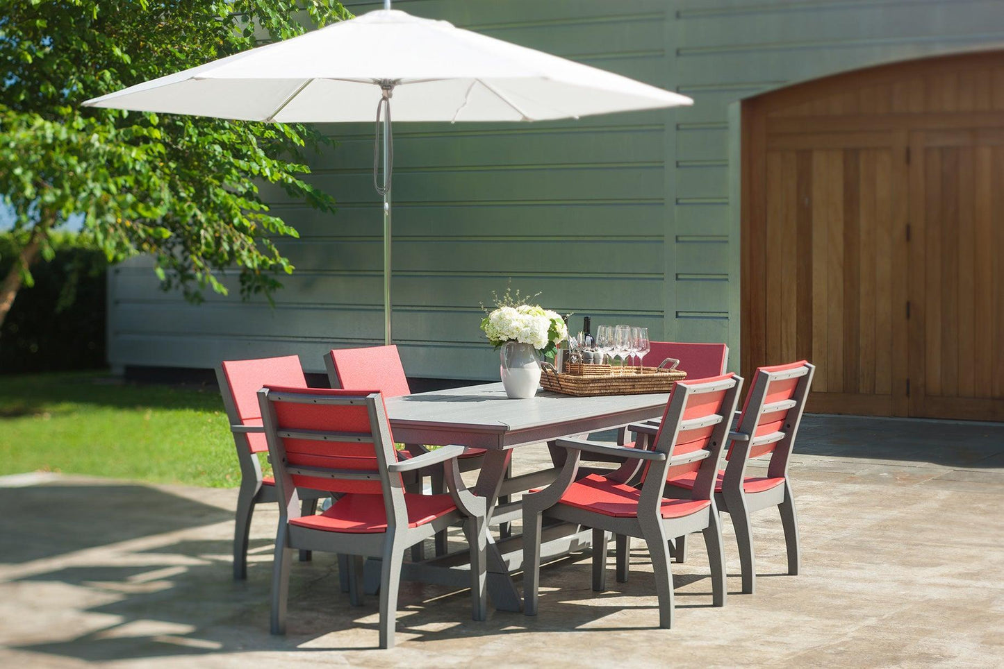 Seaside Casual Recycled Plastic SYM Side Chair - LEAD TIME TO SHIP 4 TO 6 WEEKS