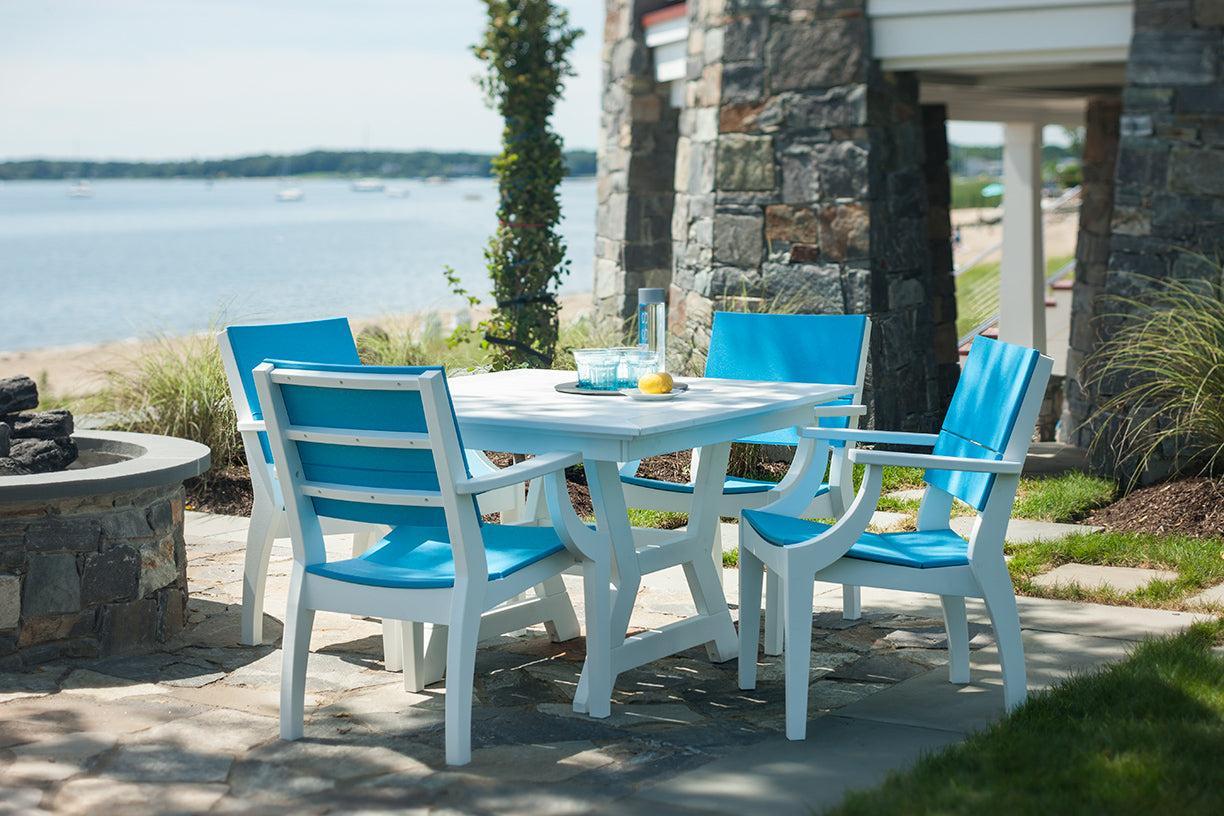 Seaside Casual Recycled Plastic SYM Dining Table 44" x 44" - LEAD TIME TO SHIP 4 TO 6 WEEKS