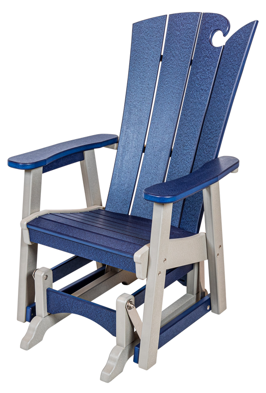 Beaver Dam Woodworks OceanWavz Single Counter Glider - LEAD TIME TO SHIP 4 WEEKS OR LESS