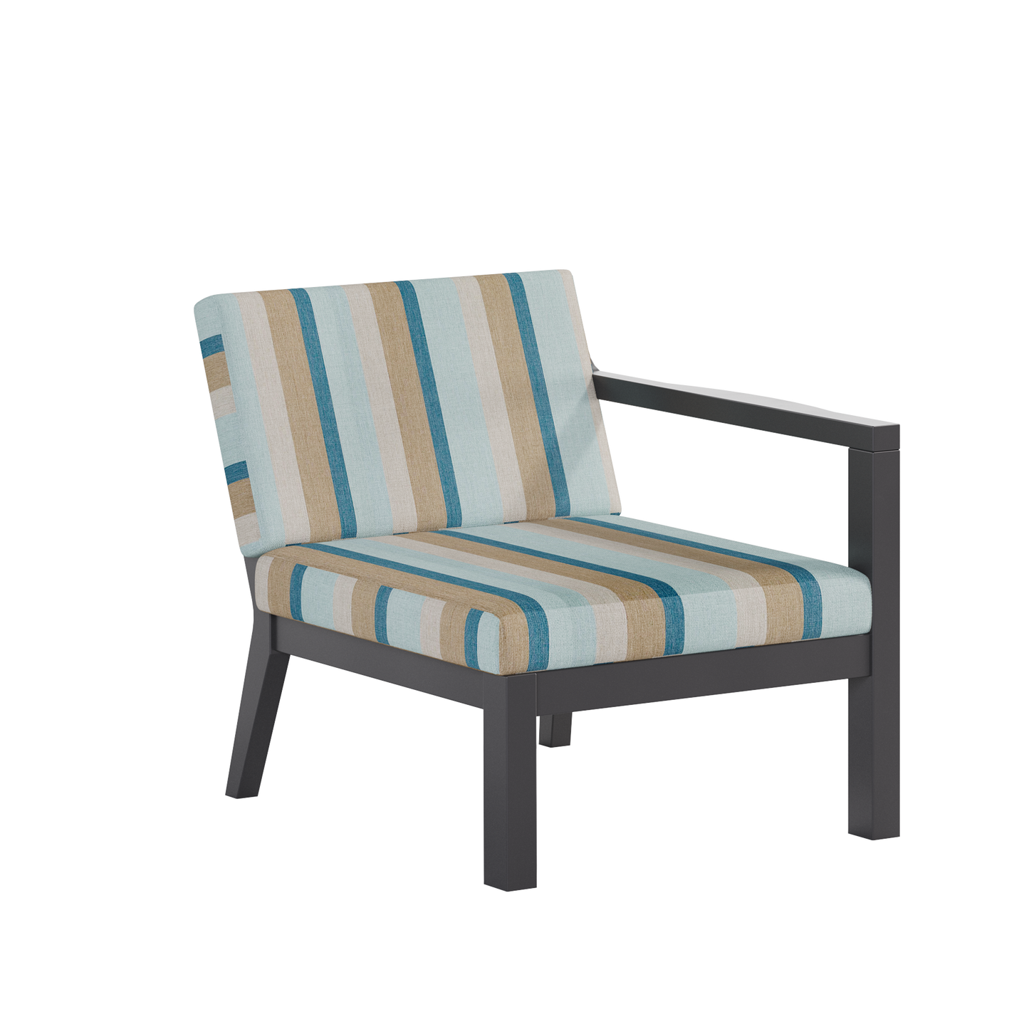 Polybird P101 Breeze Deep Seat Sectional Piece Left Chair - LEAD TIME TO SHIP 5 BUSINESS DAYS OR LESS