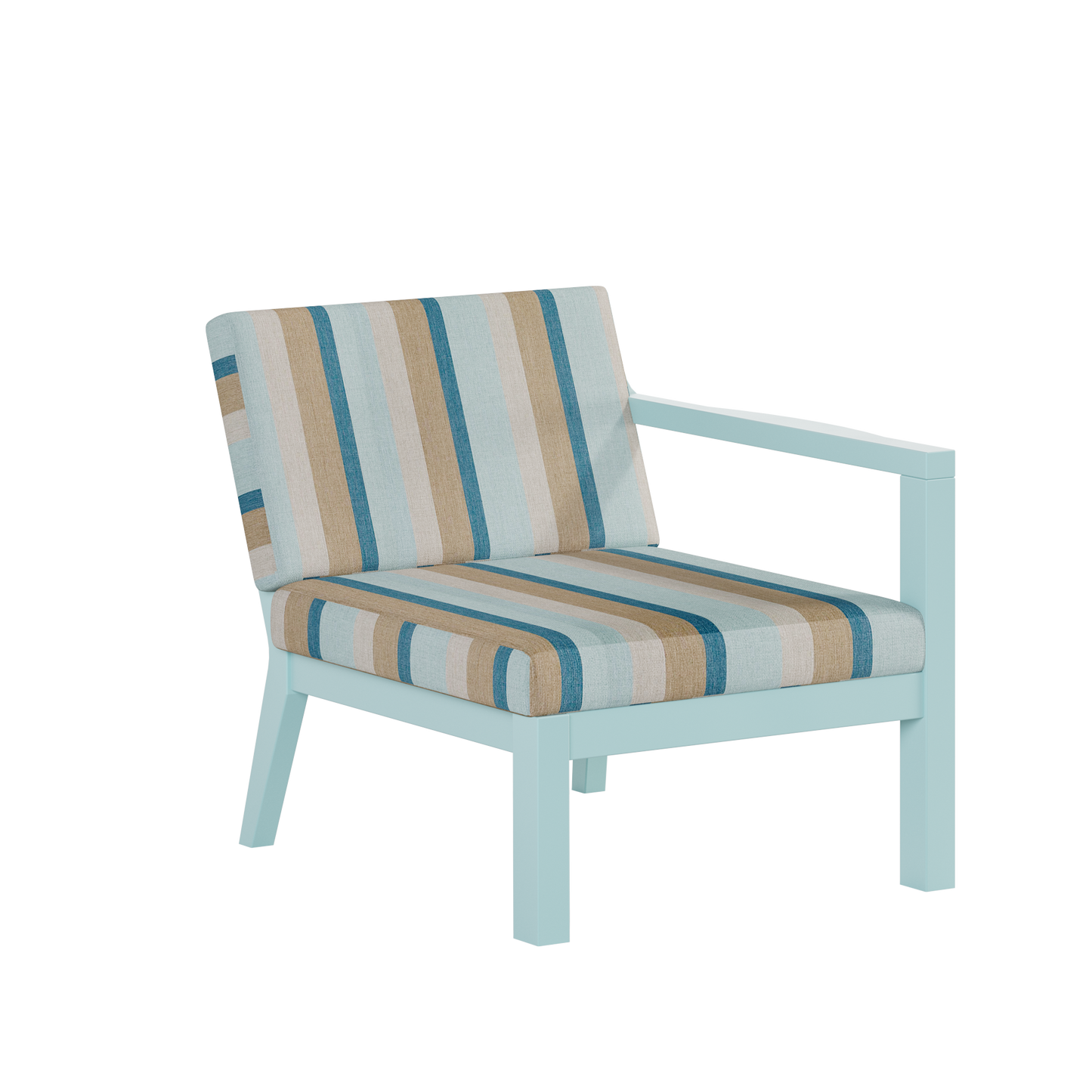 Polybird P101 Breeze Deep Seat Sectional Piece Left Chair - LEAD TIME TO SHIP 5 BUSINESS DAYS OR LESS