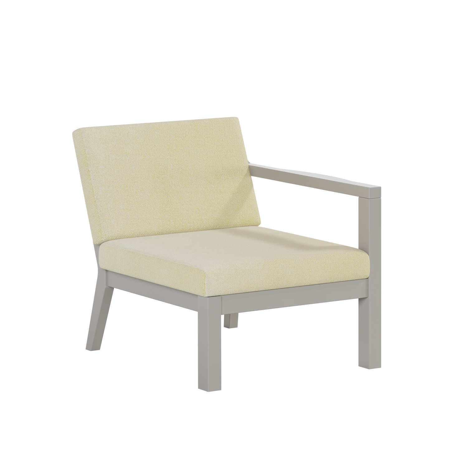 Polybird P101 Breeze Deep Seat Sectional Piece Left Chair - LEAD TIME TO SHIP 5 BUSINESS DAYS OR LESS